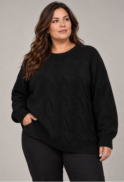 Immagine di CASHMERE AND VISCOSE SWEATER  FOR A COMFY FIT